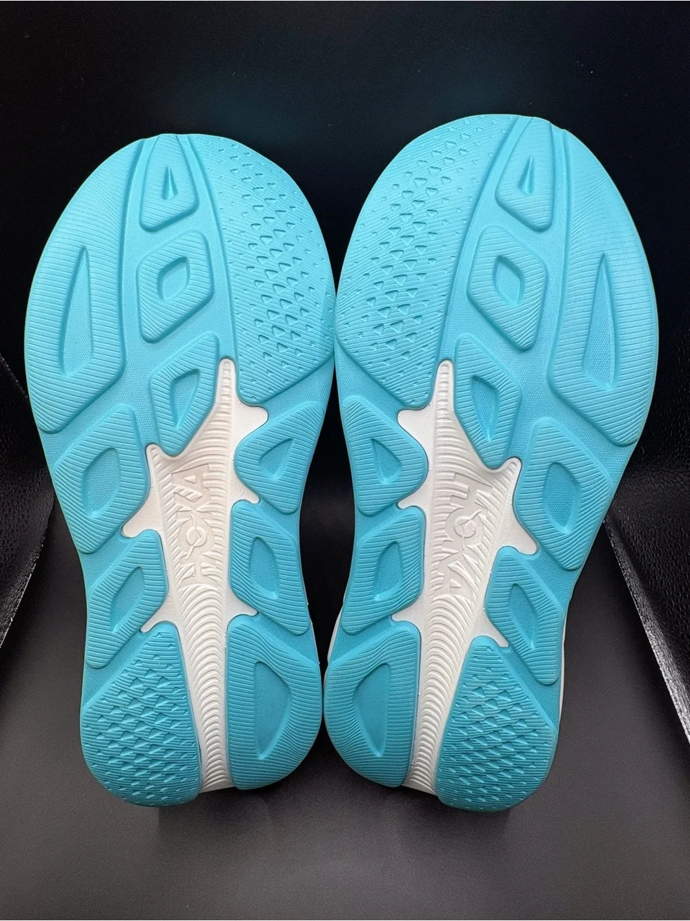 Brand New Men’s 9 Hoka One One Rincon 4 Running Shoe Frost Skyward Blue